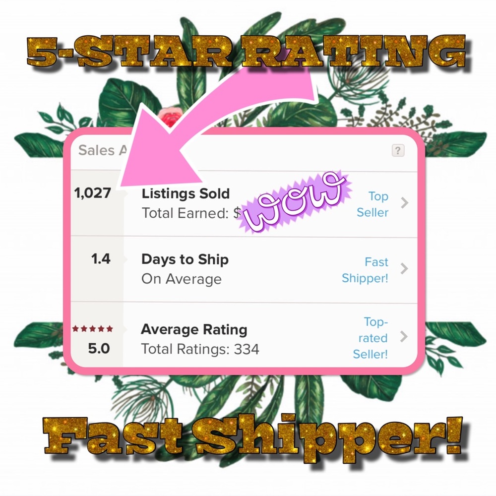 Shop with Confidence!!